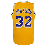 Nba Magic Johnson LA Lakers  gesigneerde Jersey
